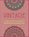 Vintage - carte de colorat